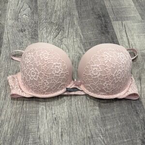 Aerie‎ Pink Padded Bra Size 34D